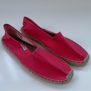 Soludos X J.Crew Coral Pink Espadrille EU Size 38 or US Size 7.5 NWOT